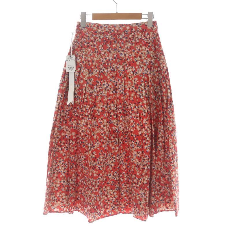 未使用品 マーレット Merlette 2020 HARPER 花柄 プリーツスカート  