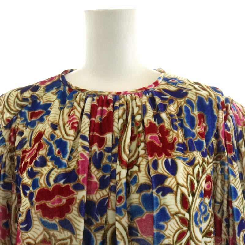 未使用品 イザベルマラン ISABEL MARANT シャツ ブラウス 長袖 ベロア 