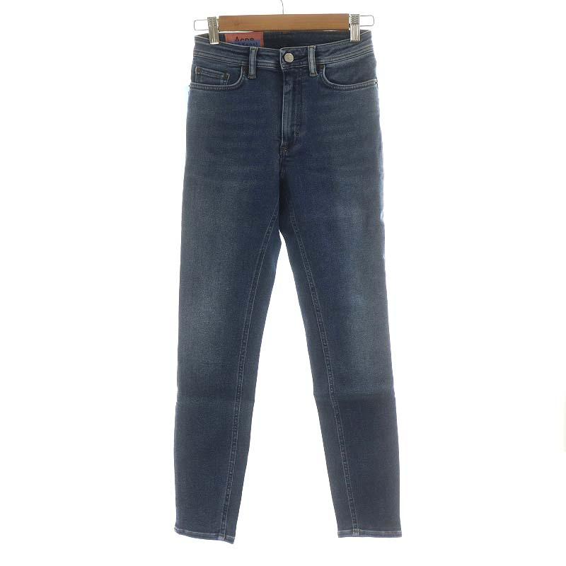 未使用品 アクネ ストゥディオズ Acne Studios Peg Mid Blue デニム 