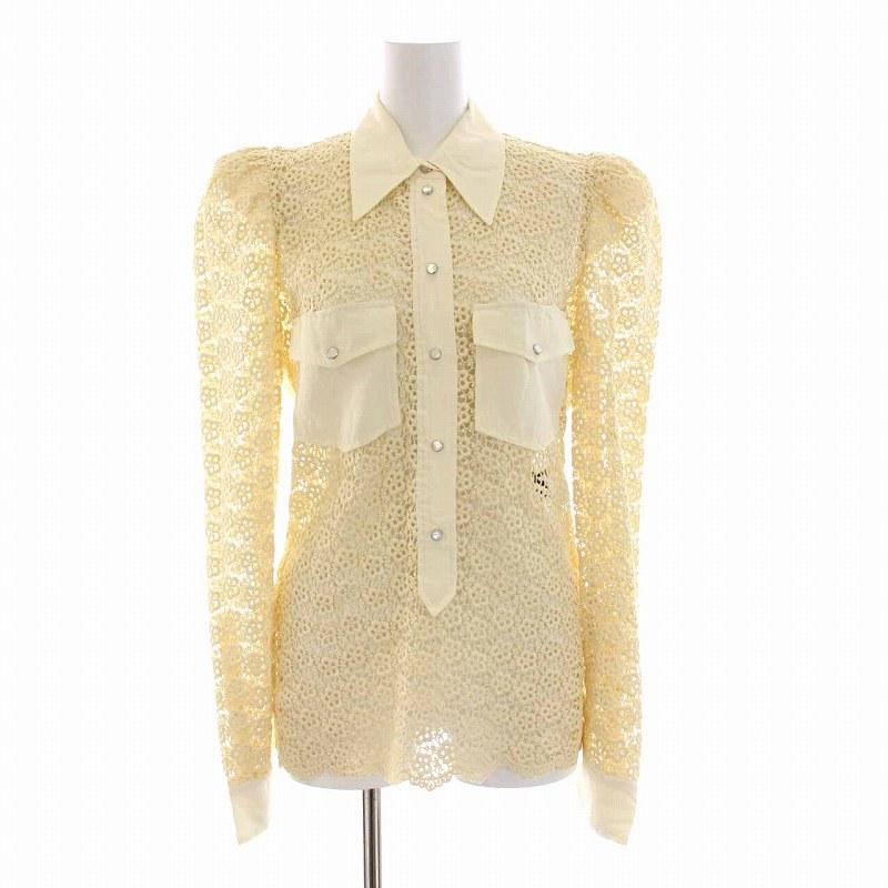 ISABEL MARANT イザベルマランシースルー花柄トップスシルク