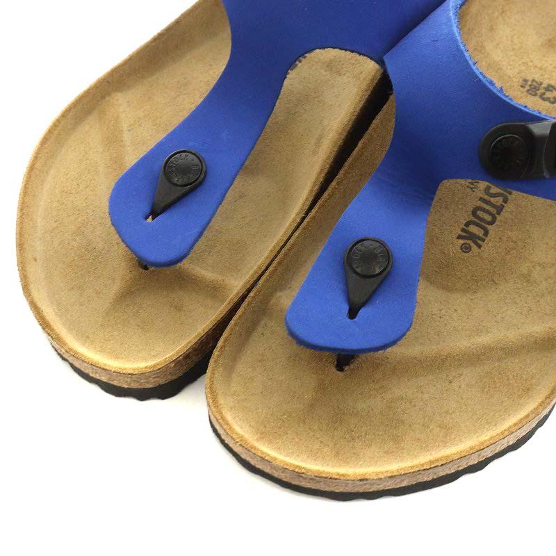 割50% ビルケンシュトック BIRKENSTOCK × ADER ERROR アーダーエラー Gizeh Tech ギゼ タッチ サンダル 28.0cm 茶 青