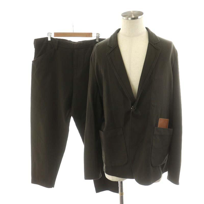 サンシー SUNSEA 18AW n.m.brushed jacket/n.m.brushedpants スーツ 