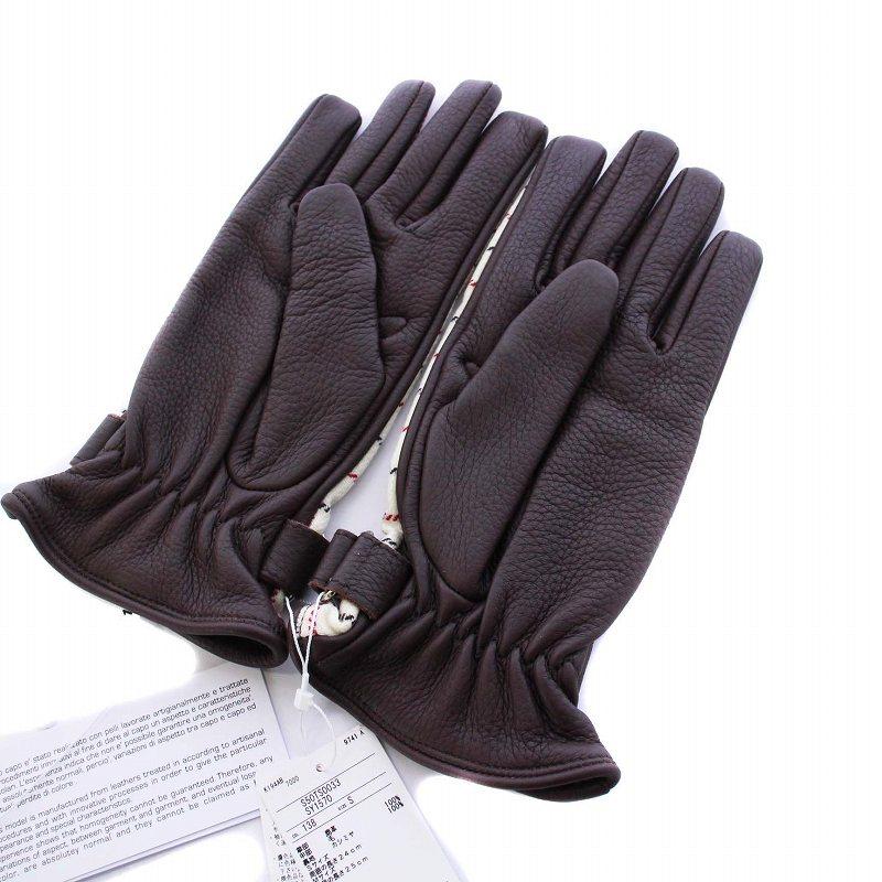 タグあり メゾンマルジェラ 手袋 Maison Margiela 14 Tattersall-check panelled gloves 手袋