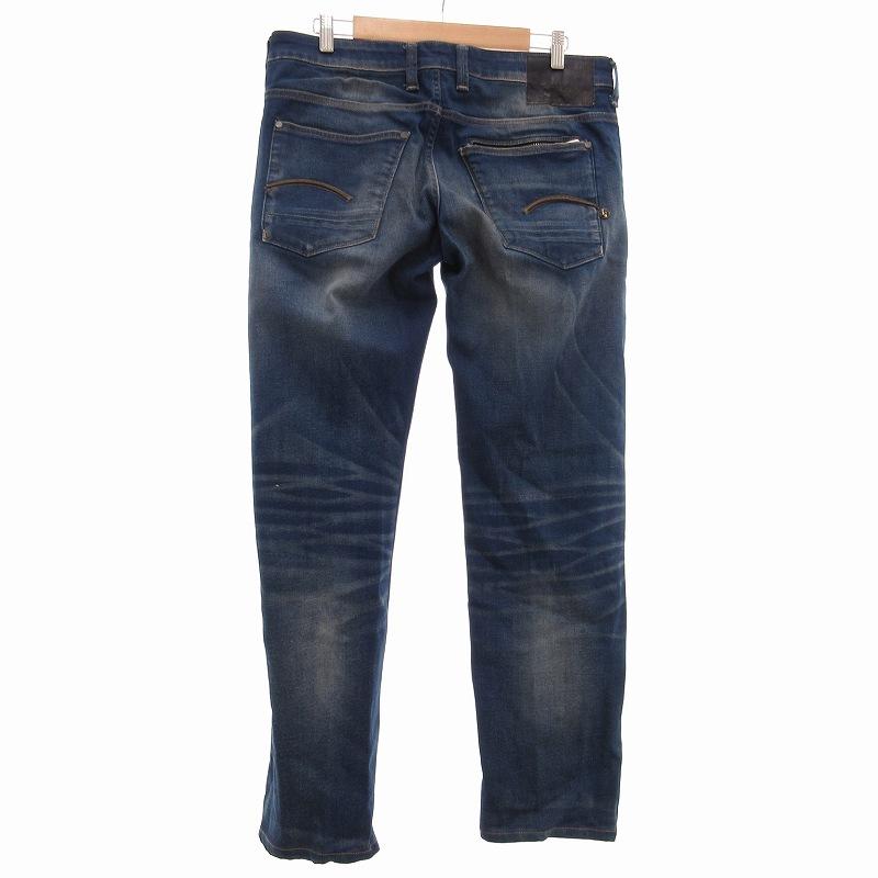 ジースターロウ G-Star RAW デニムパンツ ジーンズ ストレート ジップ 