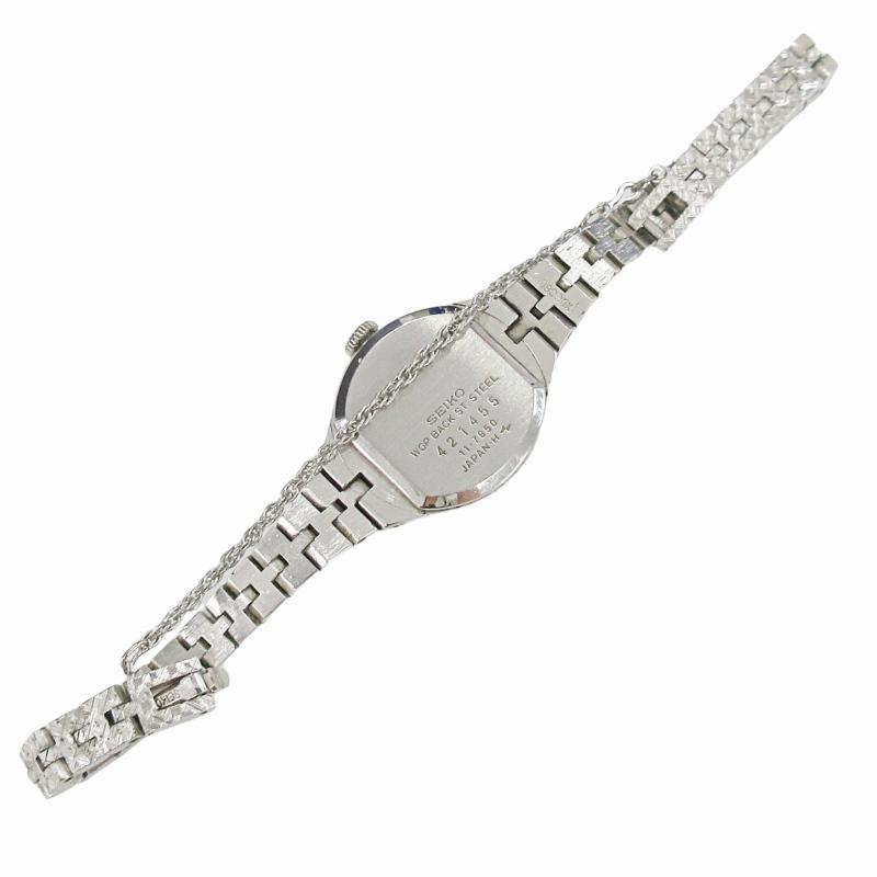 セイコー SEIKO 腕時計 緑文字盤 シルバー 11-7850 /ZK 0828 セイコー SEIKO 腕時計 緑文字盤 シルバー 11-7850 /ZK 0828