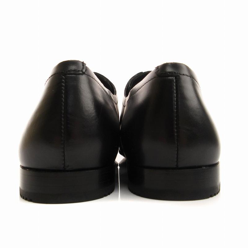 未使用品 エコー ecco ビジネスシューズ レザー 靴 ポインテッドトゥ 