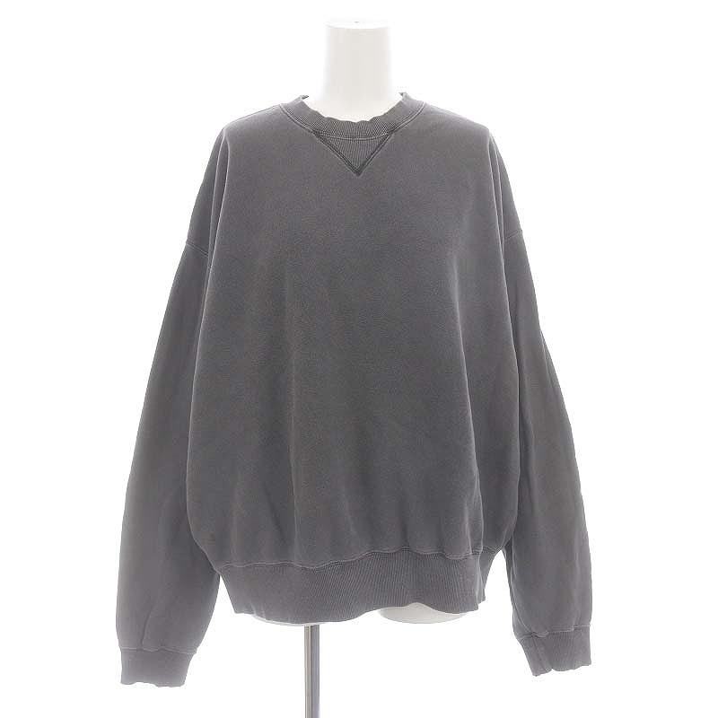 【新品未使用】ALEXIASTAM トレーナー スウェット チャコール alexiastam トレーナー