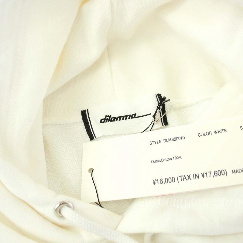 ダイレマ DILEMMA パーカー スウェット プルオーバー 長袖 ロゴ  