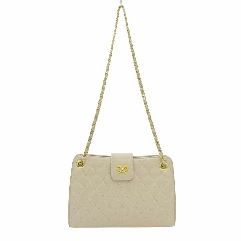 【美品】KIMIJIMA チェーンショルダーバッグ 中古・古着通販】KIMIJIMA (キミジマ) チェーンショルダーバッグ