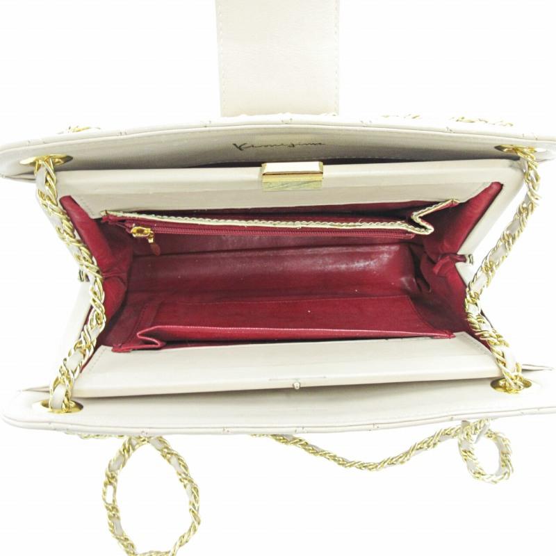 キミジマ KIMIJIMA チェーンショルダー ショルダーバッグ キルティング