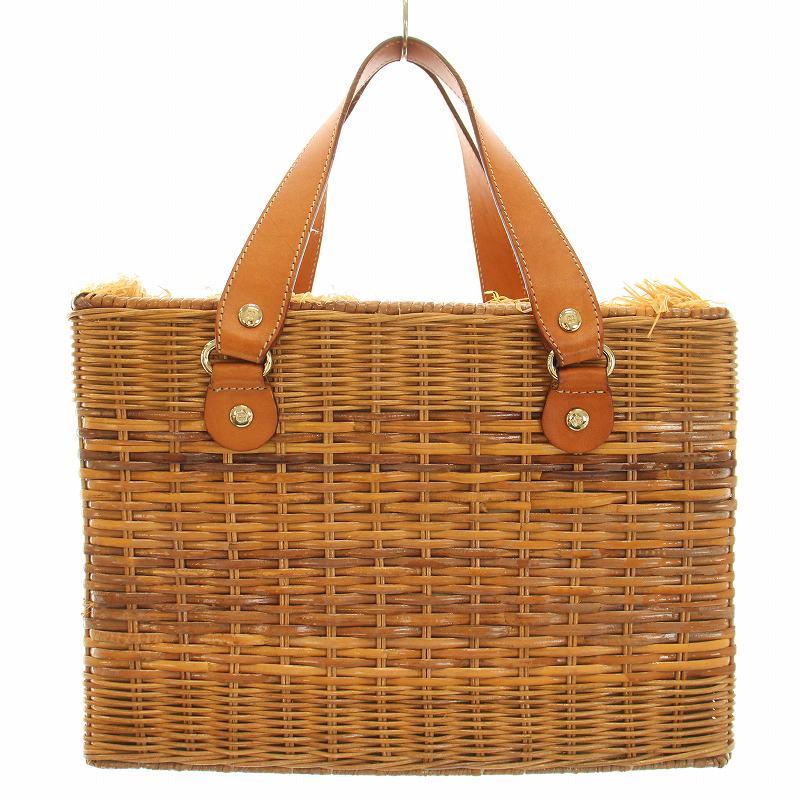 ケイトスペード KATE SPADE かごバッグ バスケット ハンドバッグ ロゴ  
