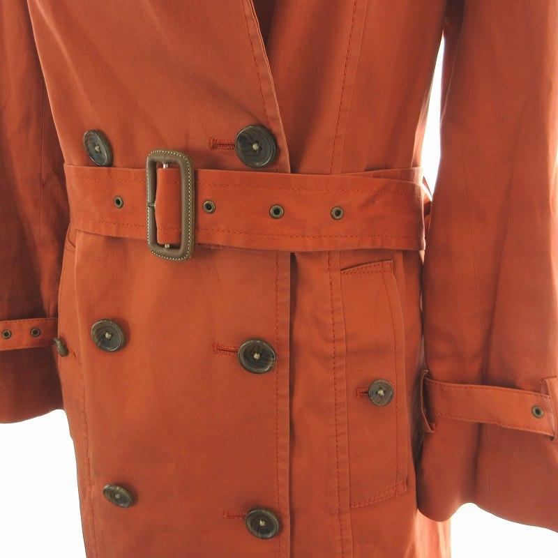 ノーリーズ Nolley's トレンチコート スプリング ロング ダブル