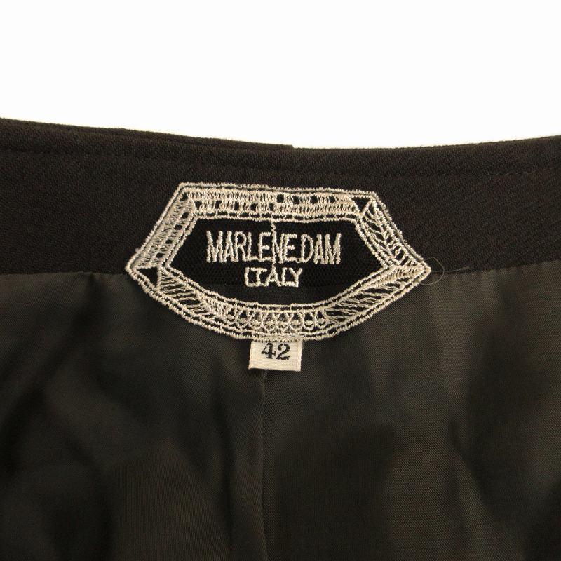 マーレンダム MARLENEDAM タイトスカート マキシ ロング フロント  