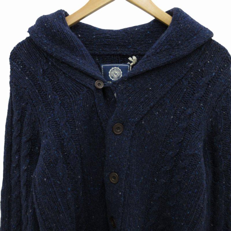 フランクリンマーシャル カウチンセーター ネイビー