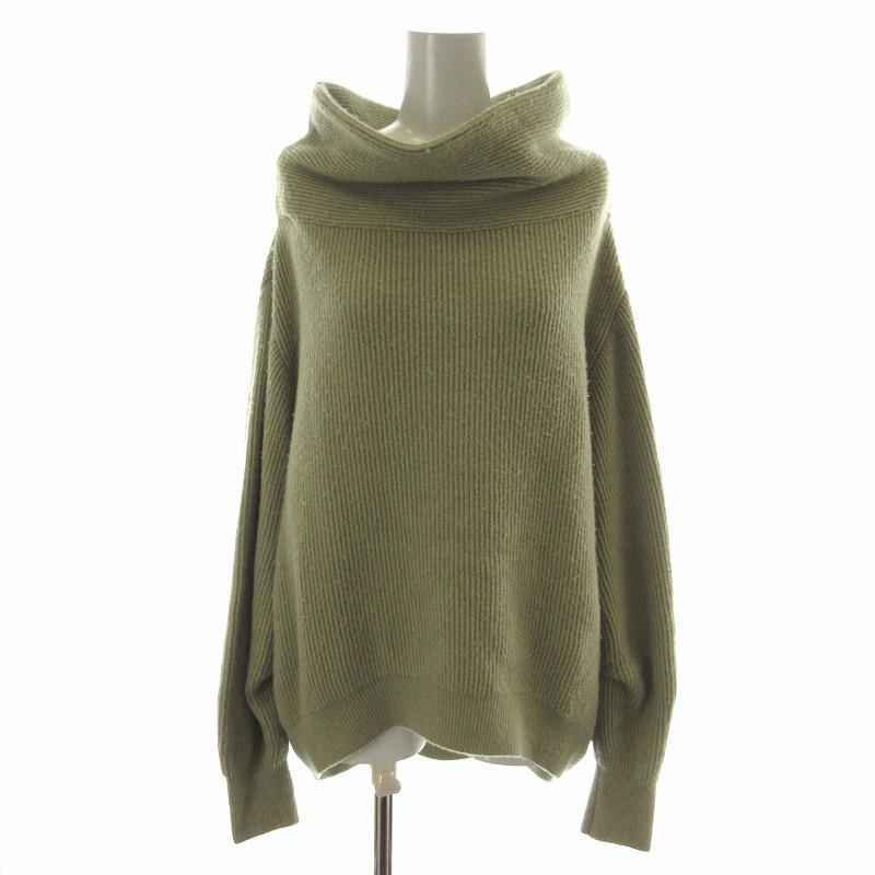 SNIDEL スナイデル ワッシャープリーツレイヤードワンピース ニット 