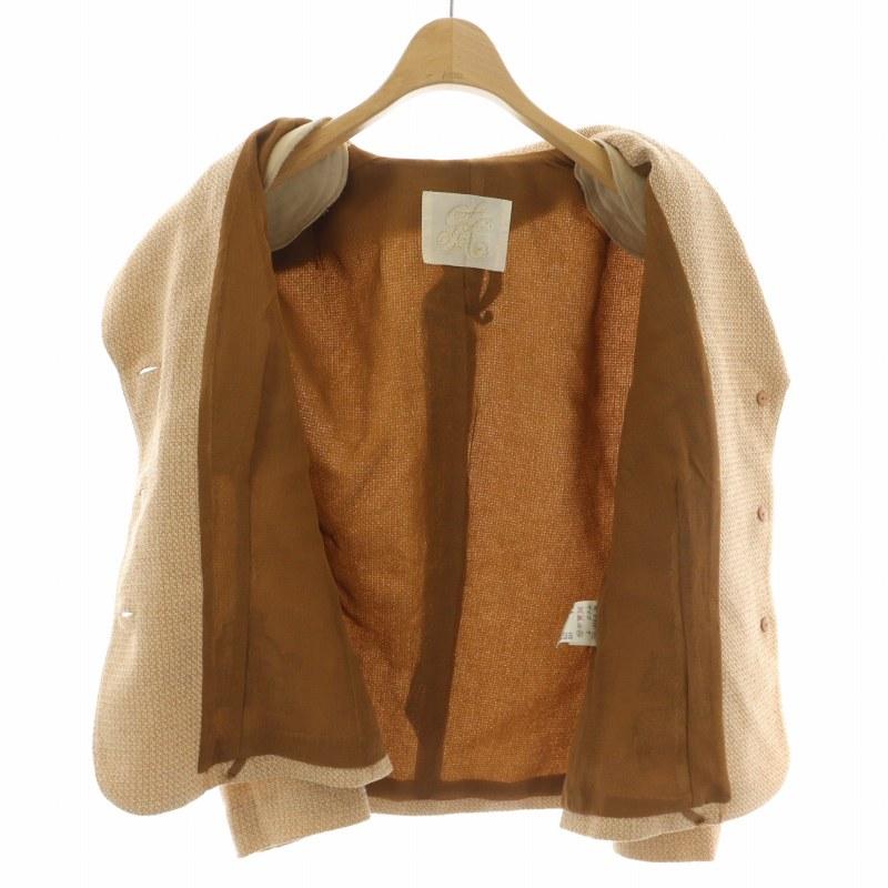 イタリヤ 伊太利屋 テーラードジャケット 動物柄 アニマル柄 ワッペン  