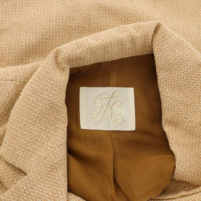 イタリヤ 伊太利屋 テーラードジャケット 動物柄 アニマル柄 ワッペン  