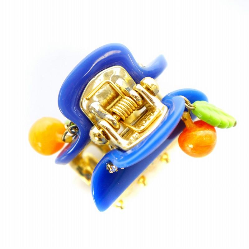 アッカ*ラインストーン*ヘアクリップ acca アッカ ヘアクリップ ブラック ラインストーン レディース