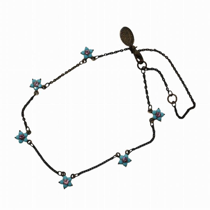 美品♪ Michal Negrin フラワー ストーンブレスレット. ミハエルネグリン Michal Negrin ブレスレット チェーン