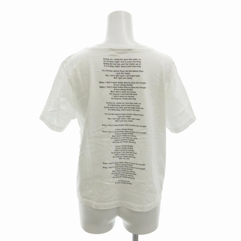 離婚伝説 ZOZO限定 SpotifyコラボTシャツ　白Lサイズ【未開封】 SHIPS.me tシャツ 「ZOZO限定」SHIPS.me: プリントフォトTシャツ