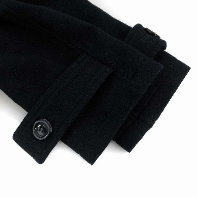 バナーバレット Banner Barrett ダッフルコート ひざ丈 ファー 38 M 紺