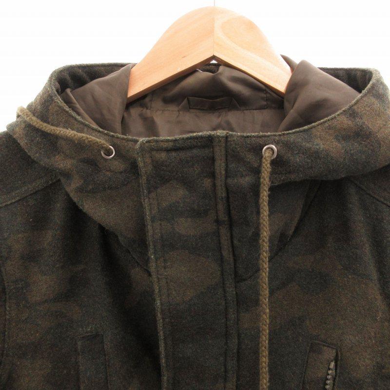 GLOBAL WORK 迷彩柄 フード付きダウンジャケット GLOBAL WORK 迷彩柄 フード付きダウンジャケット - メルカリ