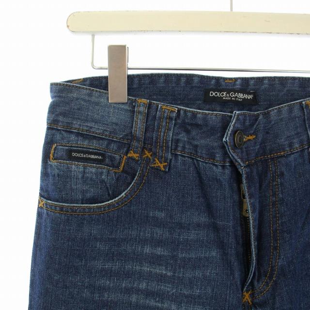 D&G ドルガバ ドルチェアンドガッバーナ　ダメージ加工 ジーンズ　y2k DOLCE&GABBANA ドルチェ&ガッバーナ ドルガバ デニム パンツ
