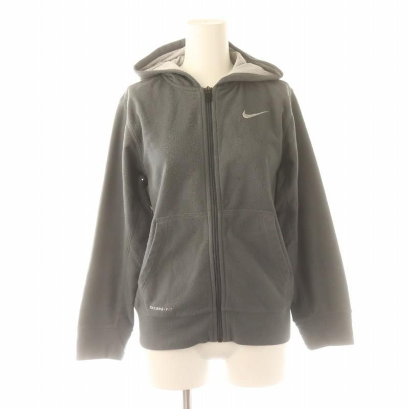 NIKE（ナイキ） NIKE THERMA FIT ジップアップパーカー ロゴ 刺繍