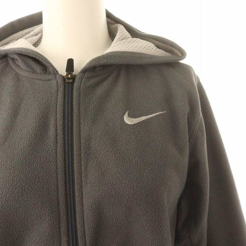 NIKE（ナイキ） NIKE THERMA FIT ジップアップパーカー ロゴ 刺繍