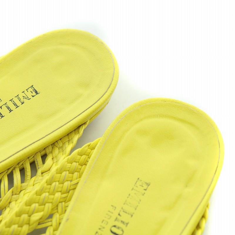 エミリオプッチ EMILIO PUCCI ミュール サンダル ラウンドトゥ