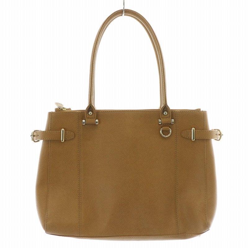 DIANA（ダイアナ） トートバッグ ハンドバッグ レザー ベルト 茶