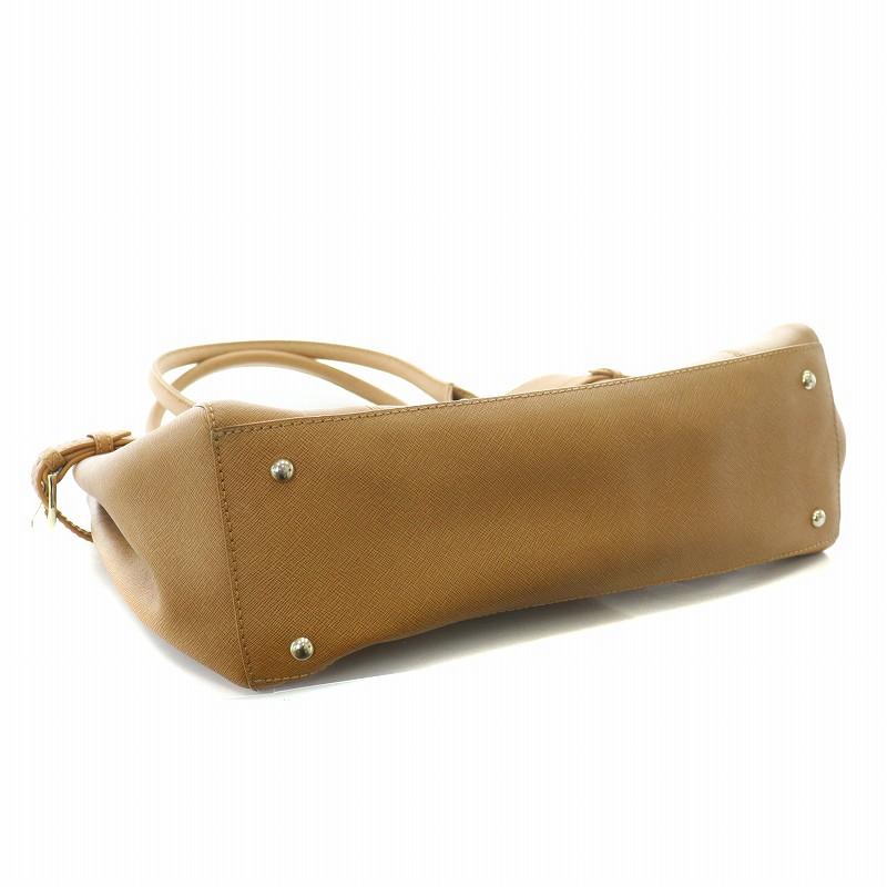 DIANA（ダイアナ） トートバッグ ハンドバッグ レザー ベルト 茶