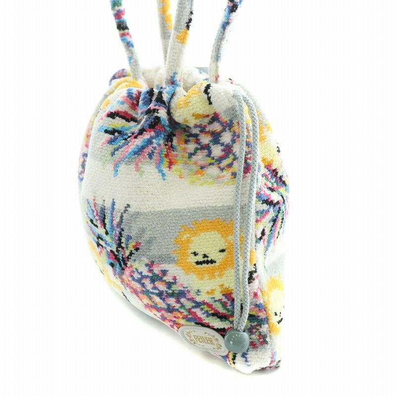 未使用品 フェイラー BARNEYS NEWYORK 手付き巾着 ハンドバッグ 