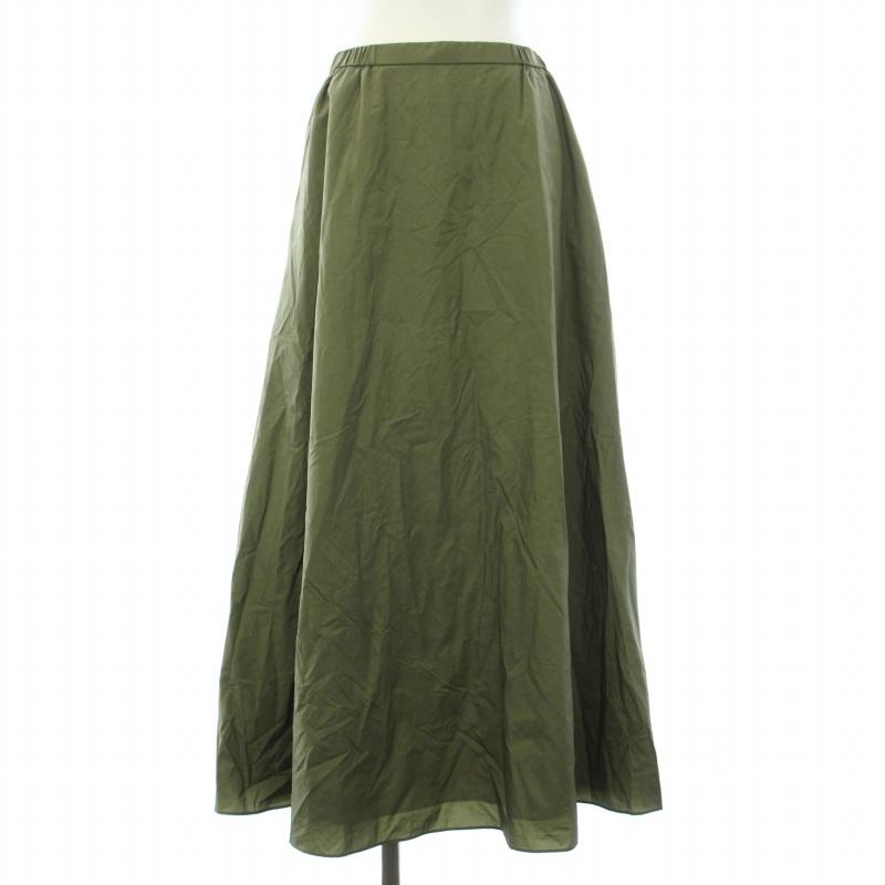 エムセブンデイズ M7days ロングスカート ナイロン フレア イージー 2  