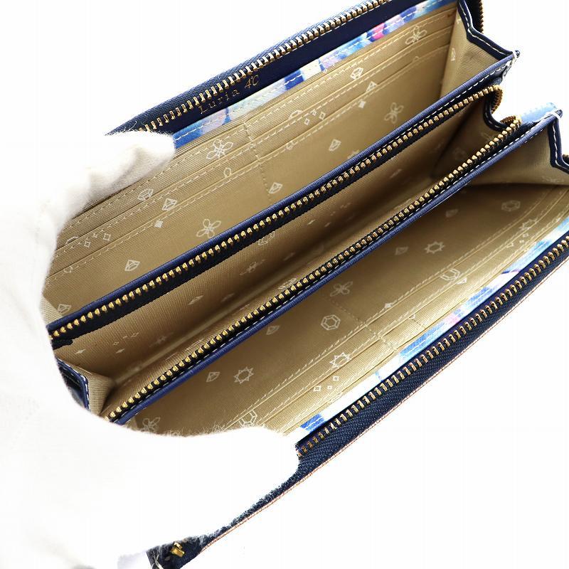 4℃（ヨンドシー） ルリアヨンドシー Luria 4°C 長財布 L字ファスナー