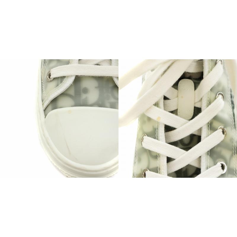 ディオールオム Dior HOMME ハイカット スニーカー シューズ 42 グレー 