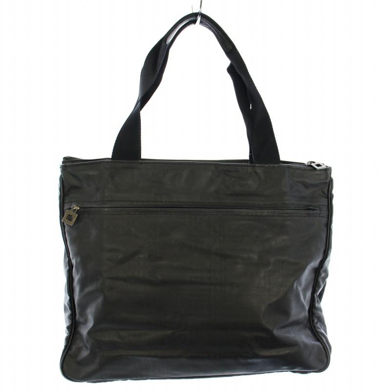 ニナリッチ NINA RICCI トートバッグ ハンドバッグ ロゴ 総柄 黒 /TK