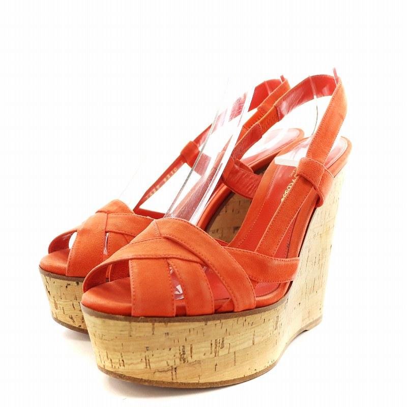 ジャンヴィトロッシ Gianvito Rossi サンダル ストラップ ウェッジ