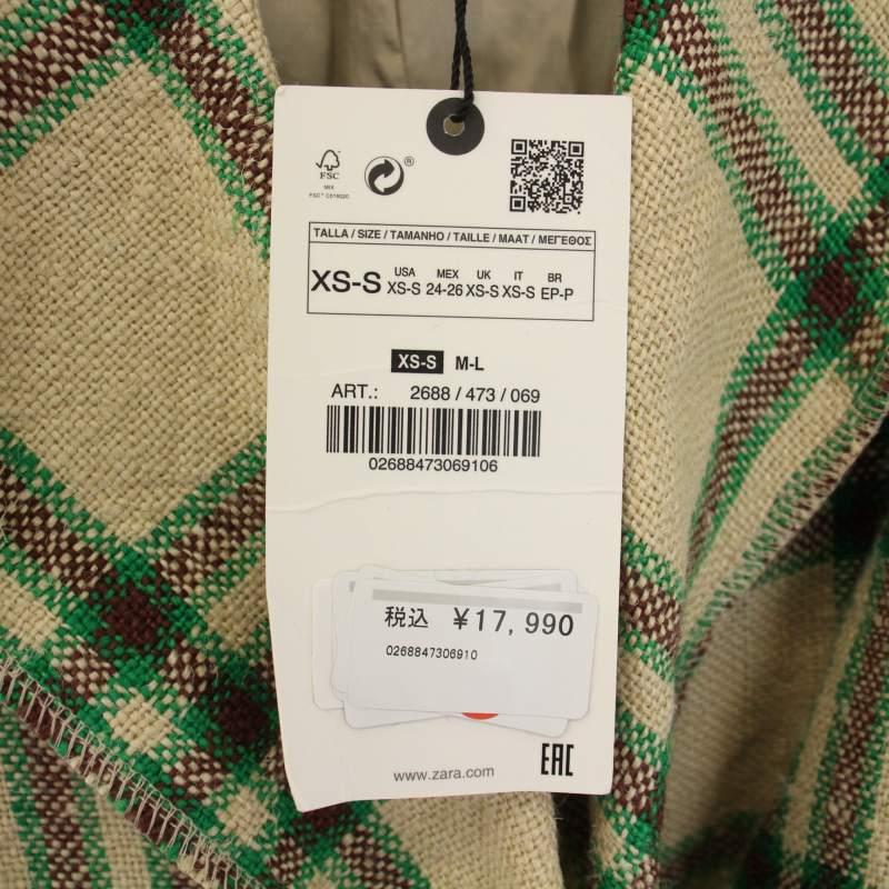 ZARA 未使用品 ザラ スプリングコート チェスターコート ロング ZARA 未使用品 ザラ スプリングコート チェスターコート ロング