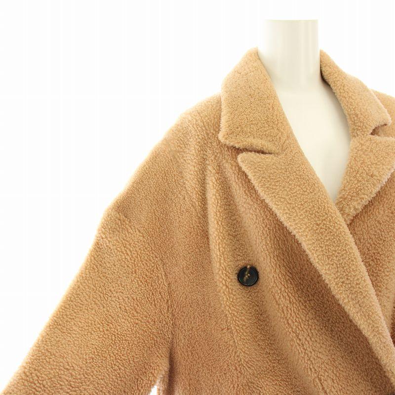 【中古】プロタゴニスタ メリノカーリーウールアウトコート チェスターコート I40 ベージュ A6126SH ▲H レディース プロタゴニスタ PROTAGONISTA メリノカーリーウールアウトコート