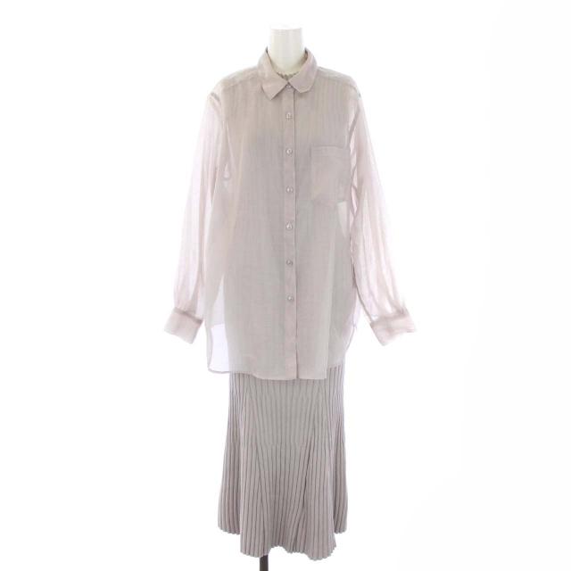 Apuweiser-riche（アプワイザー・リッシェ） 22SS シアーシャツset