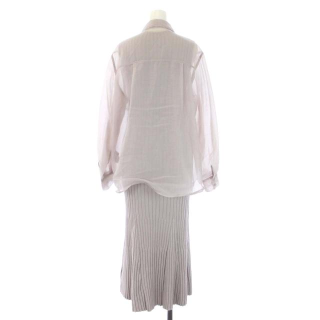 Apuweiser-riche（アプワイザー・リッシェ） 22SS シアーシャツset