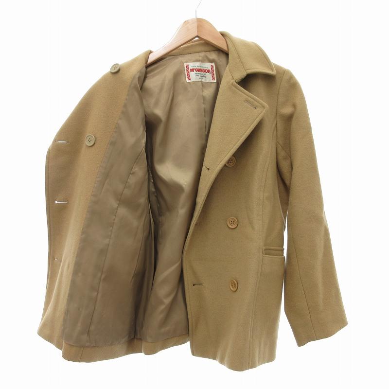 マックレガー マクレガー McGREGOR ピーコート Pコート アンゴラ混