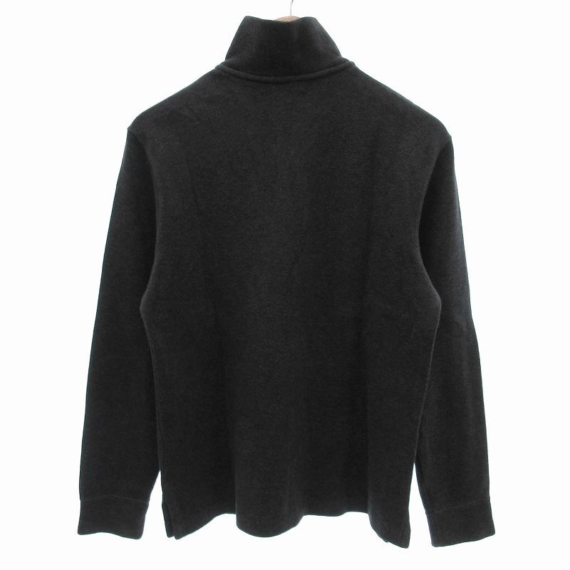 新品未使用 POLO ラルフローレン メンズ ハーフジップ ブラック M POLO RALPH LAUREN ポロ バイ ラルフローレン Polo by Ralph