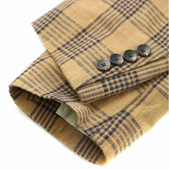 ラルディーニ LARDINI ダブルブレスト テーラードジャケット