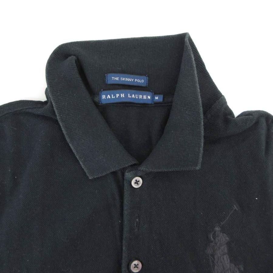 希少　Ralph Lauren The Skinny Polo M ブラック POLO RALPH LAUREN（ポロ・ラルフローレン） ラルフローレン RALPH