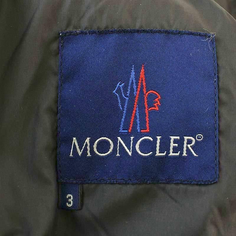 MONCLER（モンクレール） 青タグ G32-003 ダウンジャケット 3 黒
