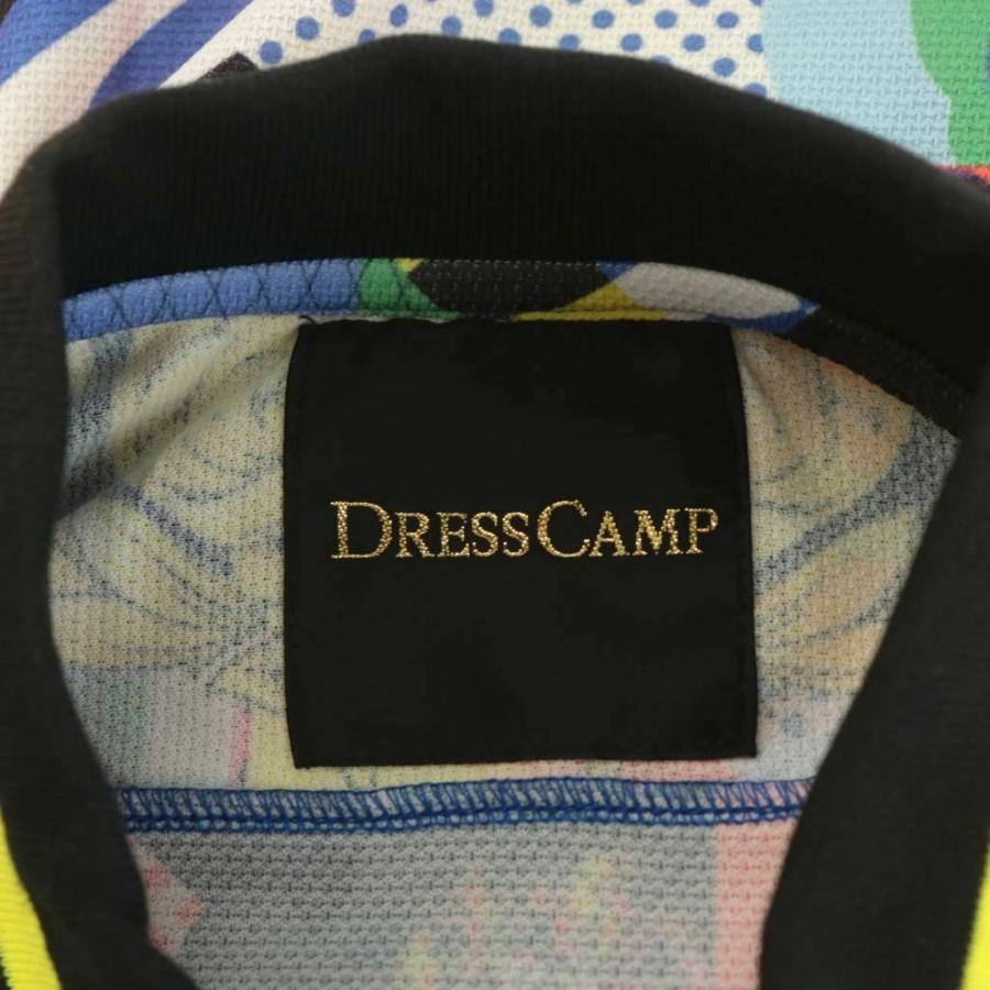 未使用品 ドレスキャンプ DRESSCAMP シャツ 半袖 フリンジ 総柄 44