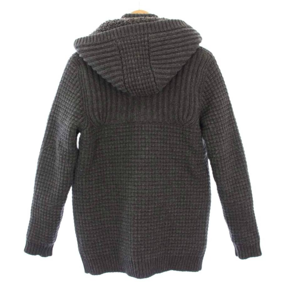 BARK（バーク） ニットジャケット ダッフルコート アウター フード S