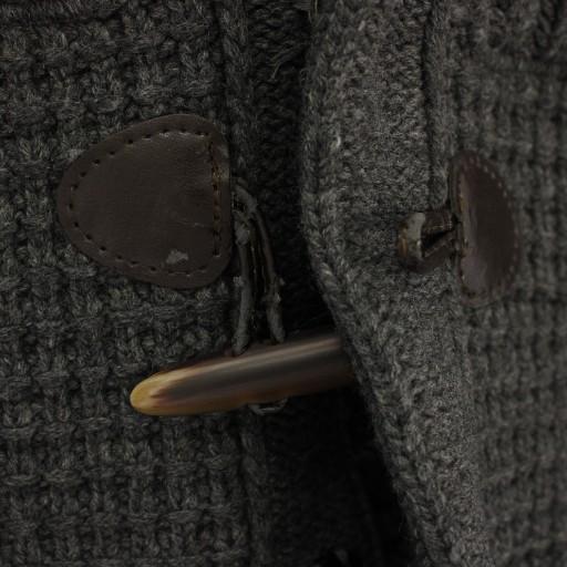 BARK（バーク） ニットジャケット ダッフルコート アウター フード S